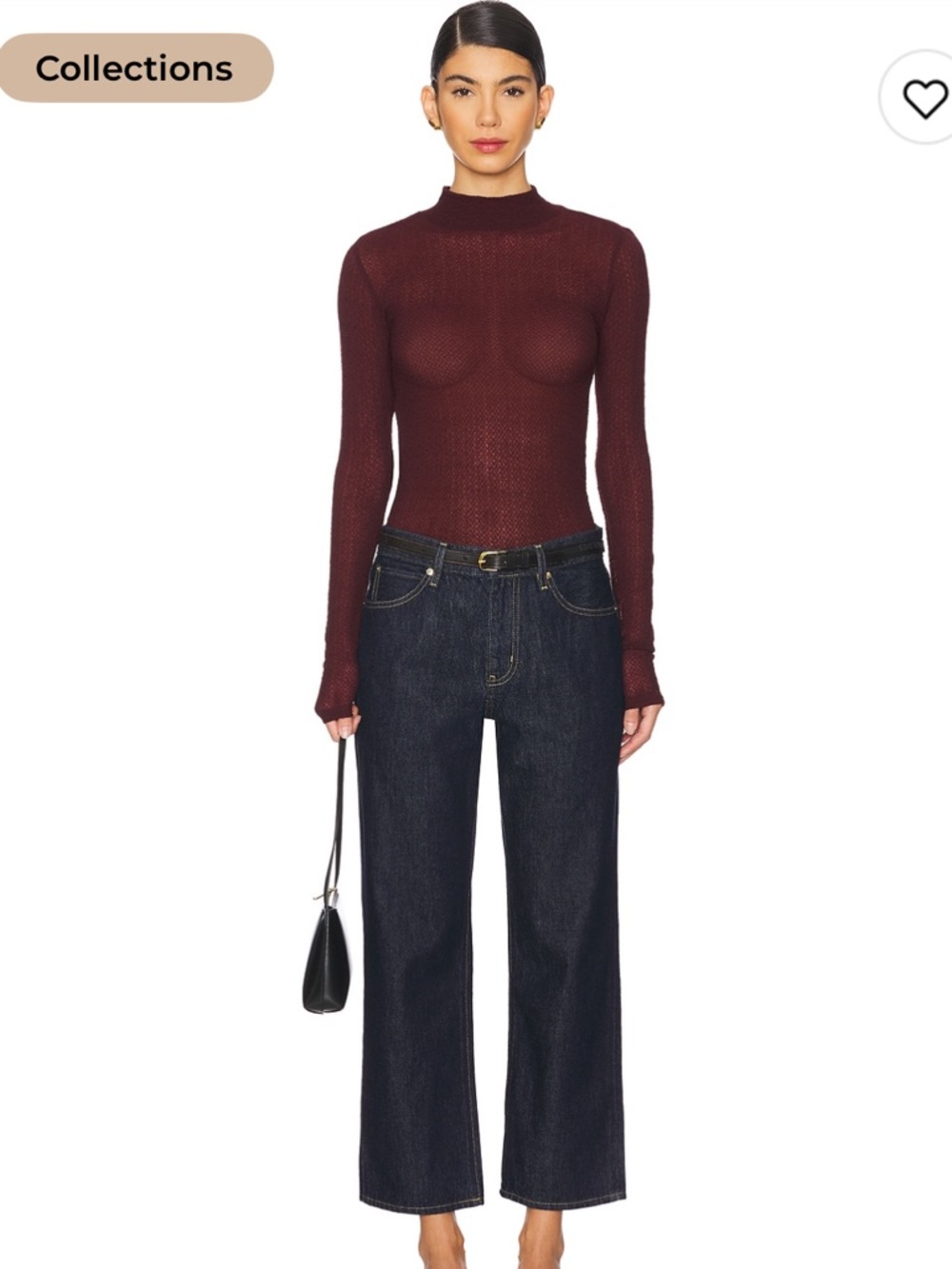 Frame Denim Straight-Leg Jeans in Rinse Indigo